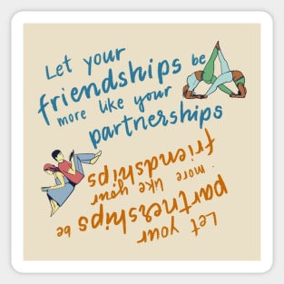 Friendships Sticker